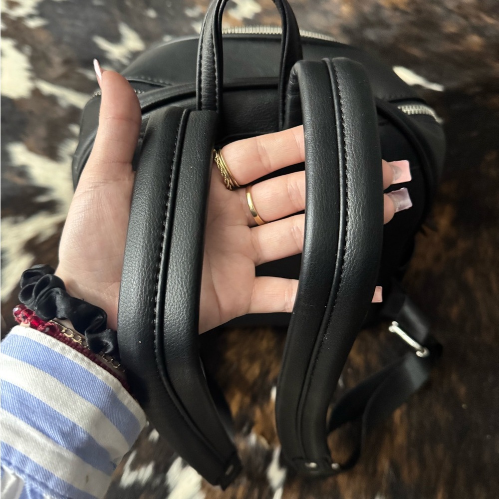 Loungefly Black Mini Backpack - Picture 2 of 3
